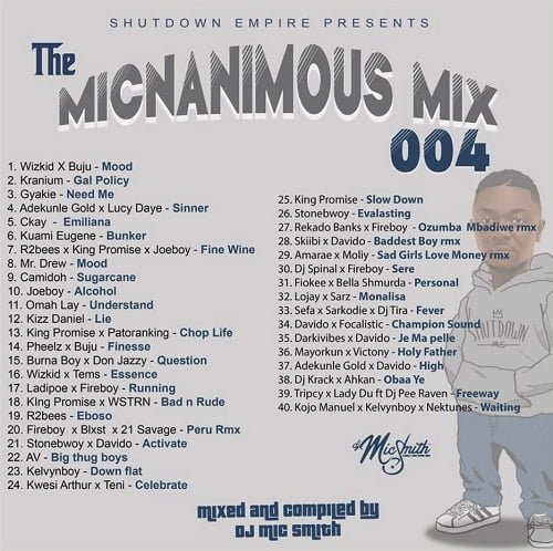 DJ Mic Smith – The Micnanimous Mix 004
