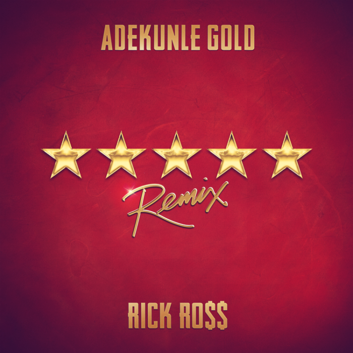 adekunle gold 5 star remix rick ross cover art