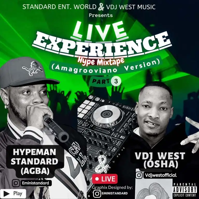 Hypeman Standard x VDJ West Live Experience Hype Mix Mp3 Download